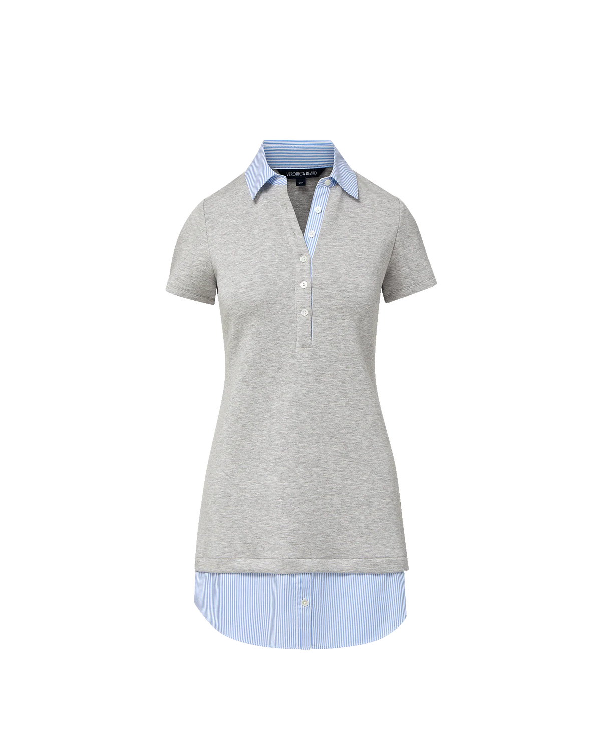 Kenwood Mixed-Media Mini Dress