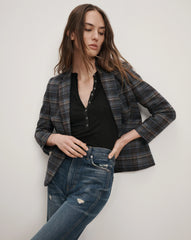 Schoolboy Plaid Dickey Jacket