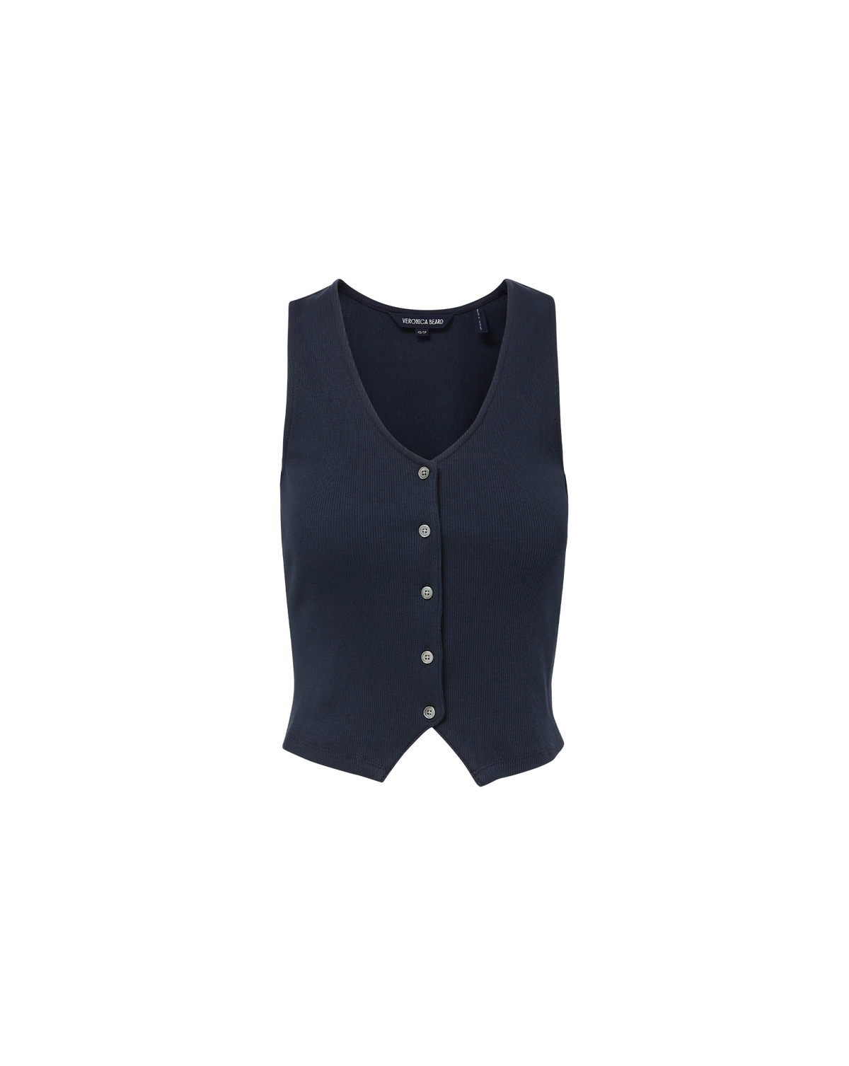 Hoorne Button-Down Tank Top