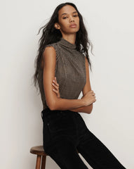 Mylie Mock-Neck Tank Top