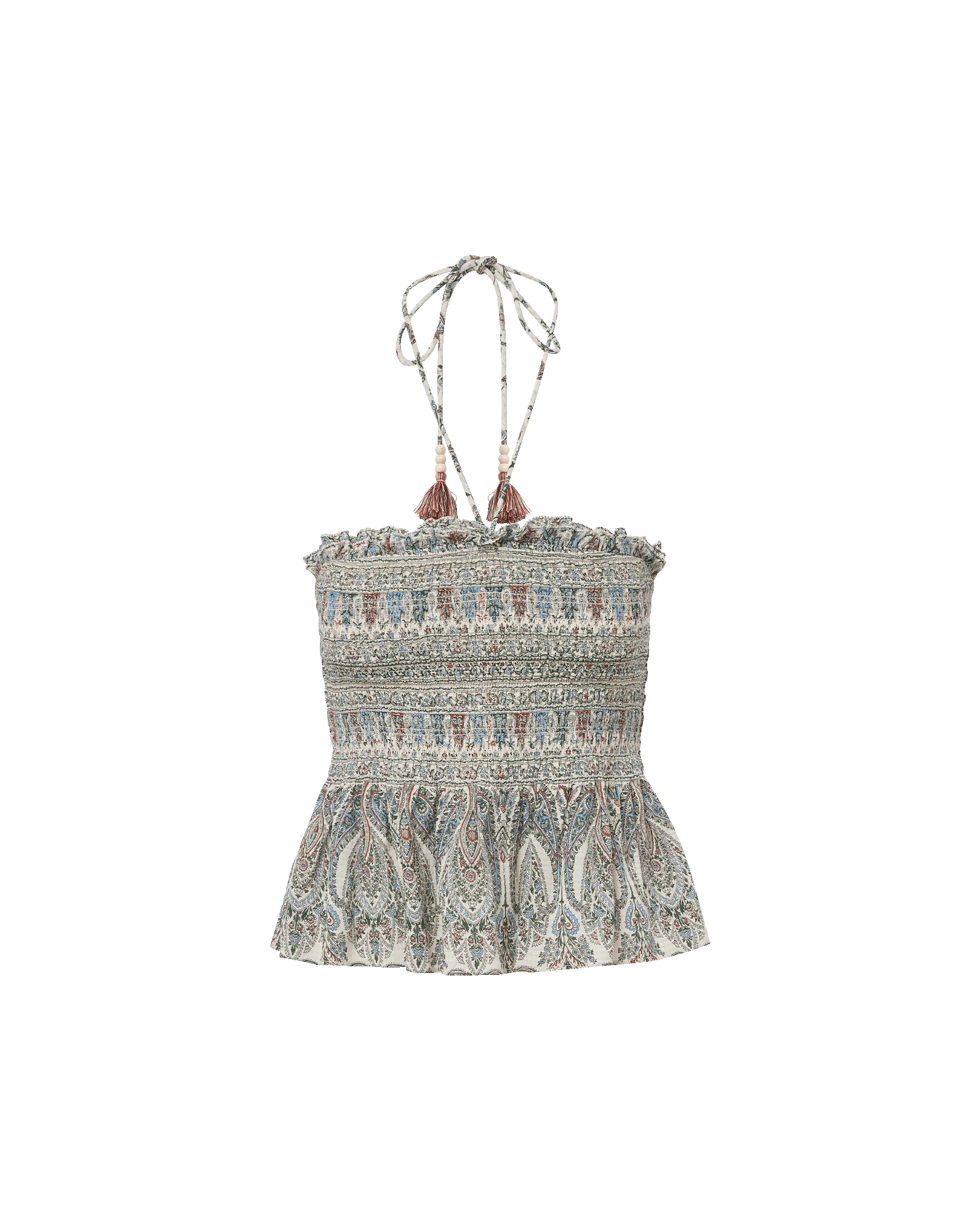 Damsey Smocked Halter Top