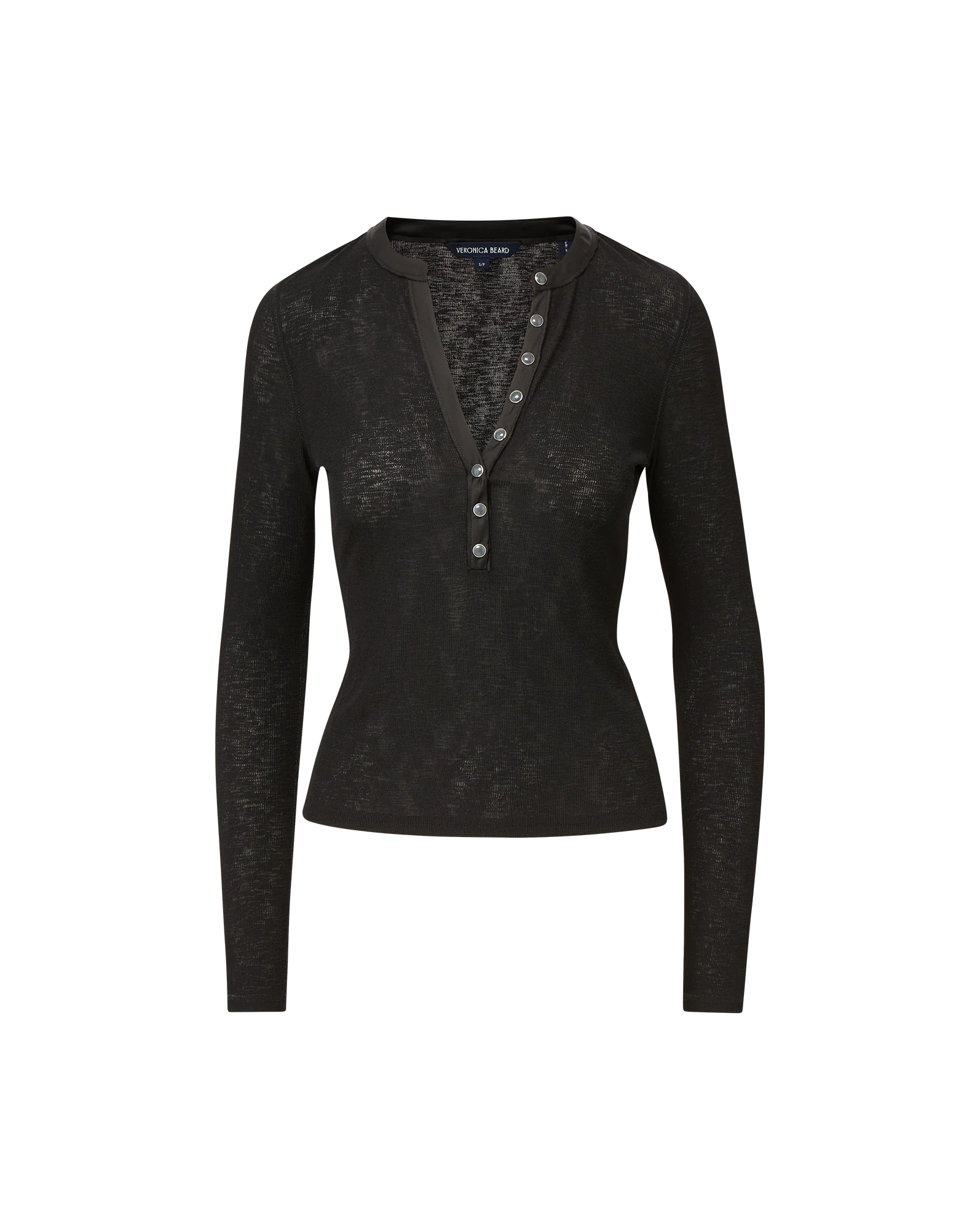 Drexler Ribbed Henley Top