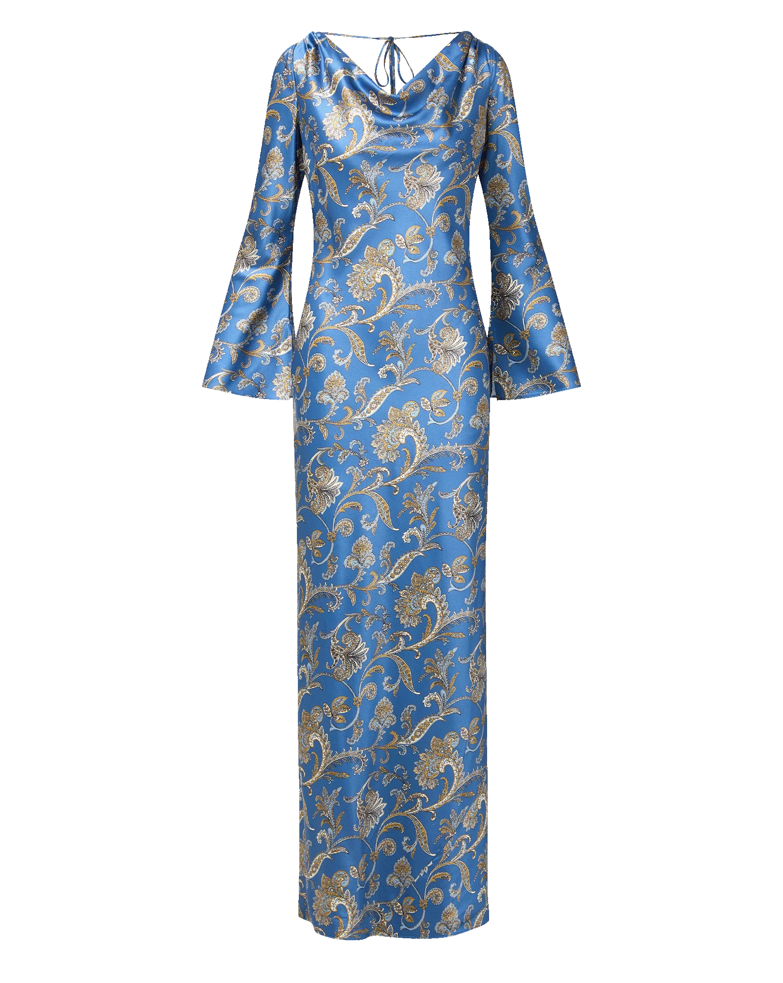 Ember Silk-Blend Maxi Dress