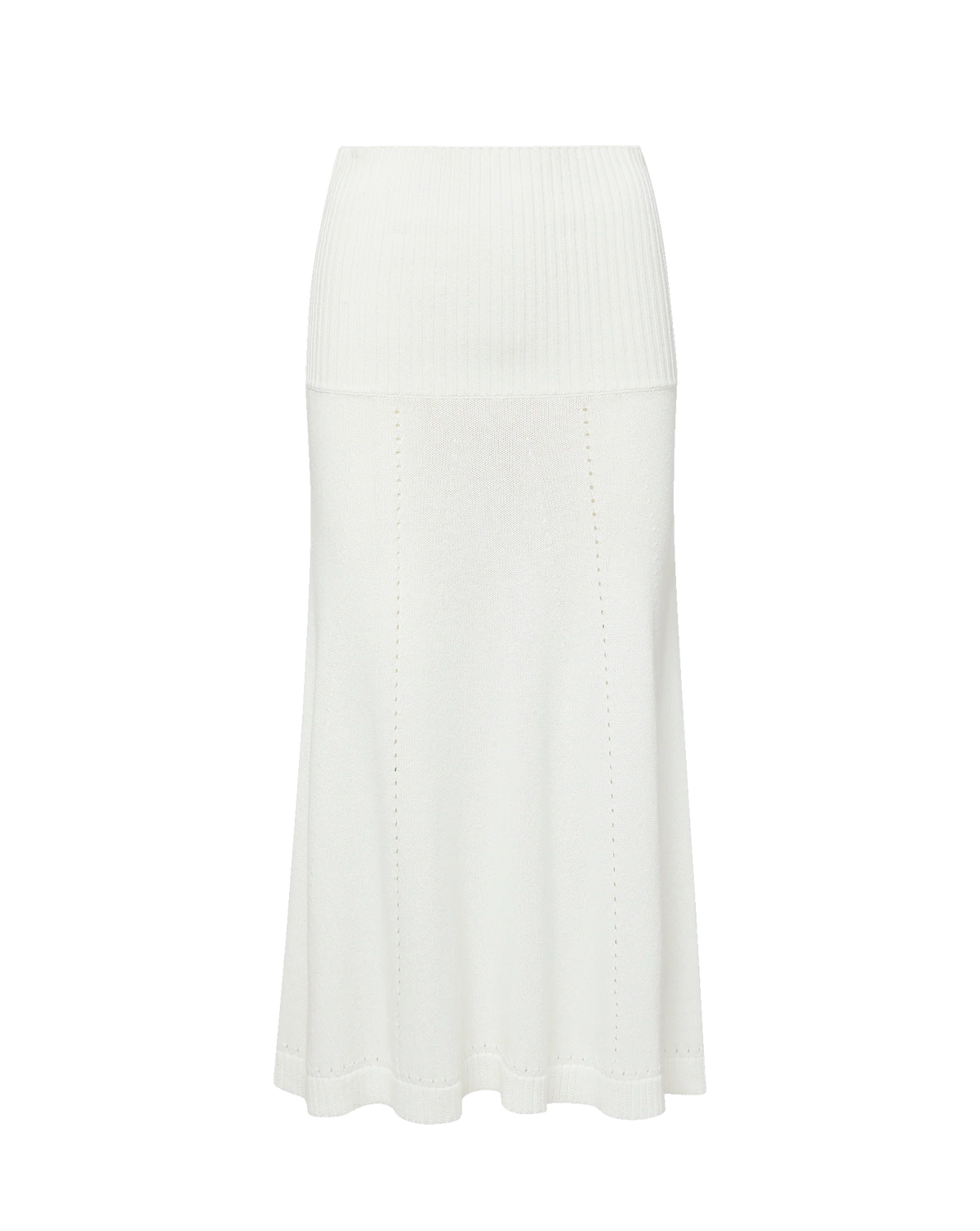Cazian Knit Midi Skirt