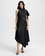 Wyndham Silk Midi Dress