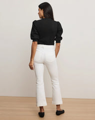 Coralee Puff-Sleeve Top