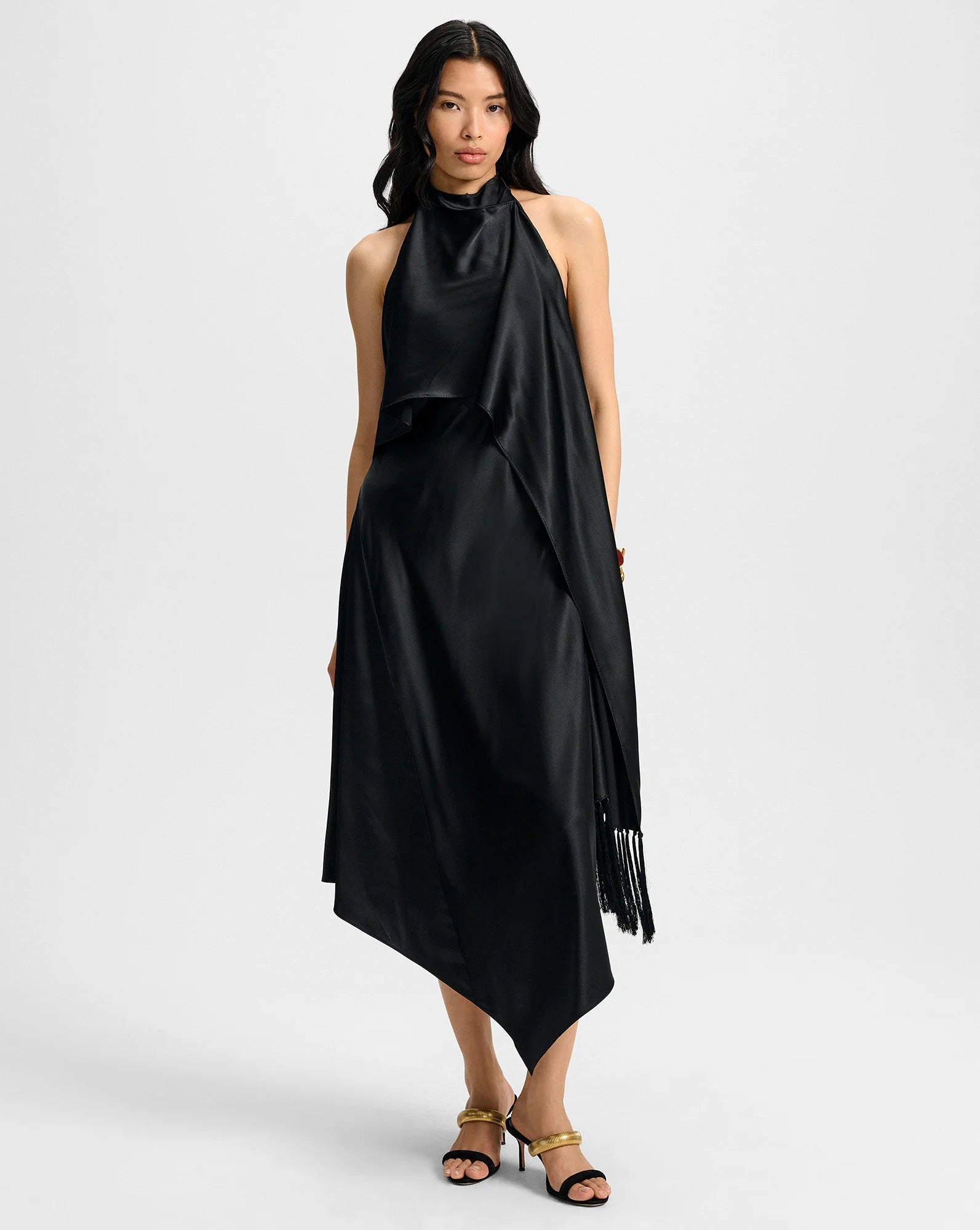 Wyndham Silk Midi Dress