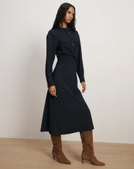 Ellers Midi Shirtdress Dress